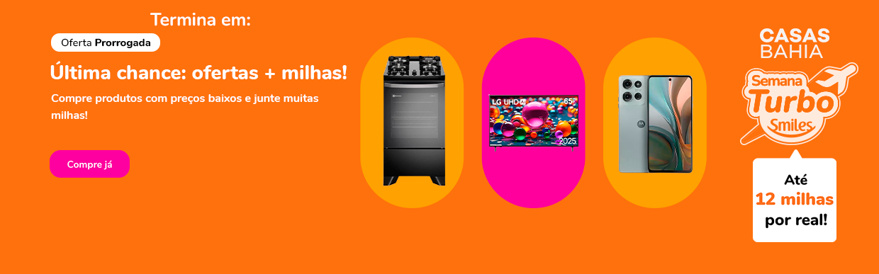 Banner prorrogado casas bahia