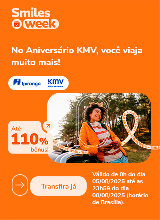 Banner KMV e Clube 110 de bônus 05-08-2025
